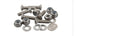 Sea-Lect Designs Pan Head with Locknuts – 6 pack 1/2" x #10-32