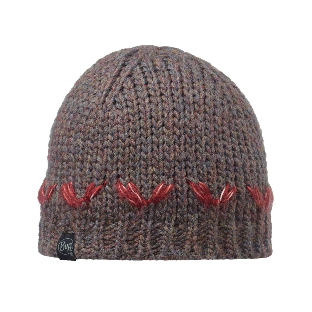 Buff Unisex Outdoor Knitted Hat, Lile Brown, OS