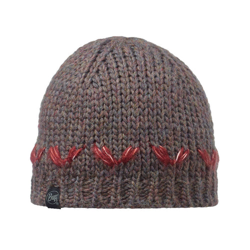 Buff Unisex Outdoor Knitted Hat, Lile Brown, OS