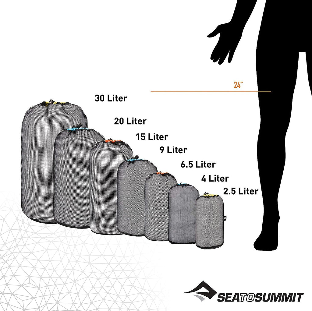 Sea to Summit Mesh Stuff Sack Large/15L Green