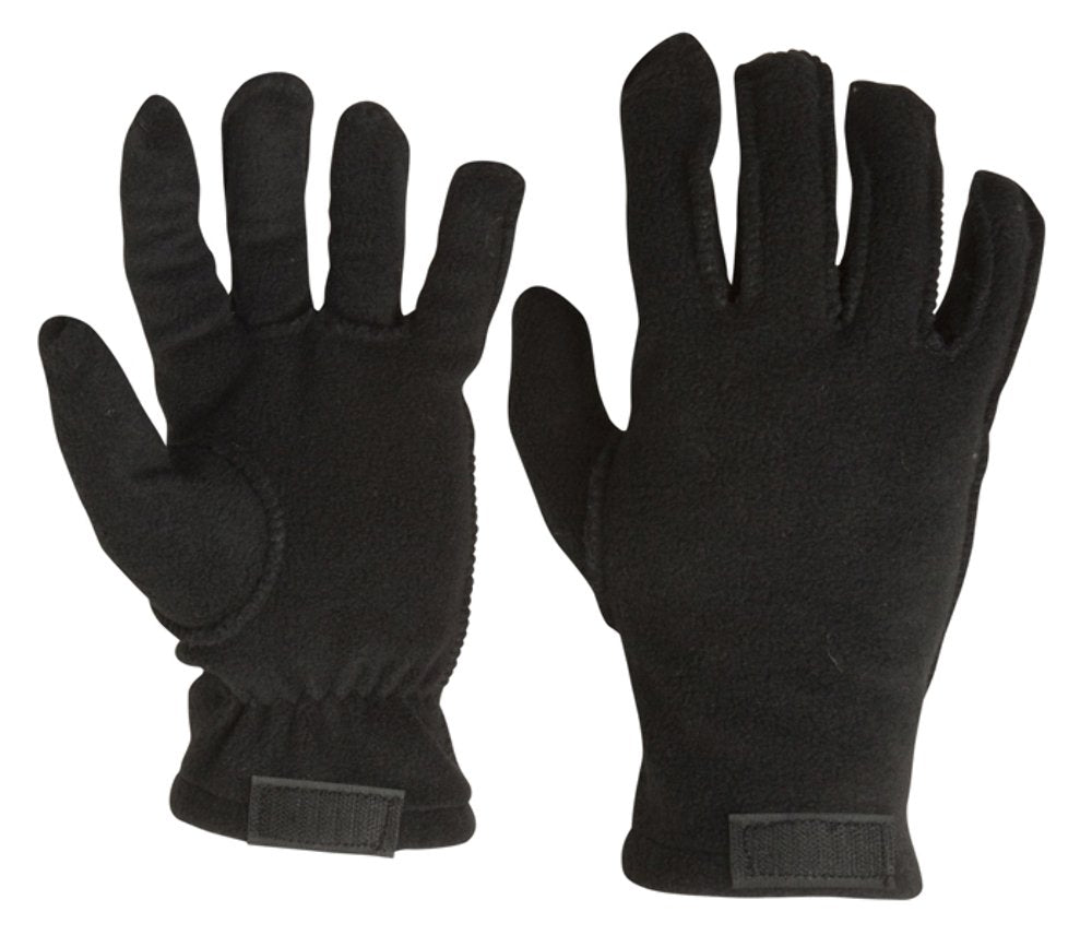 Arctic Shield Camp Gloves with Removable Fleece Liner - Black - Small