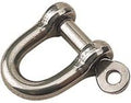 Captive D Shackle for Anchors 316 Forged Stainless