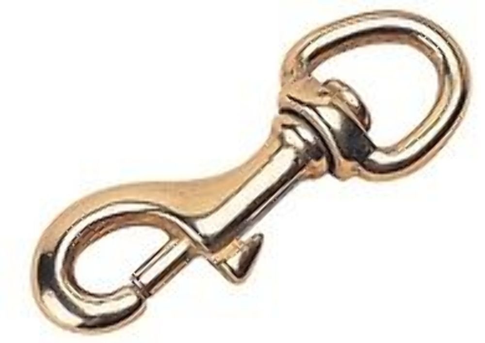 Swivel Eye Bolt Snap Sand Cast Brass
