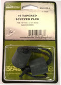 Sealect Designs K520115-1 #5 Tapered Scupper Plug Fits 7/8" To 1-1/16" Hole