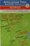 Appalachian Trail Map AT-21 Rangley ME - Monson ME AT Pocket Profile