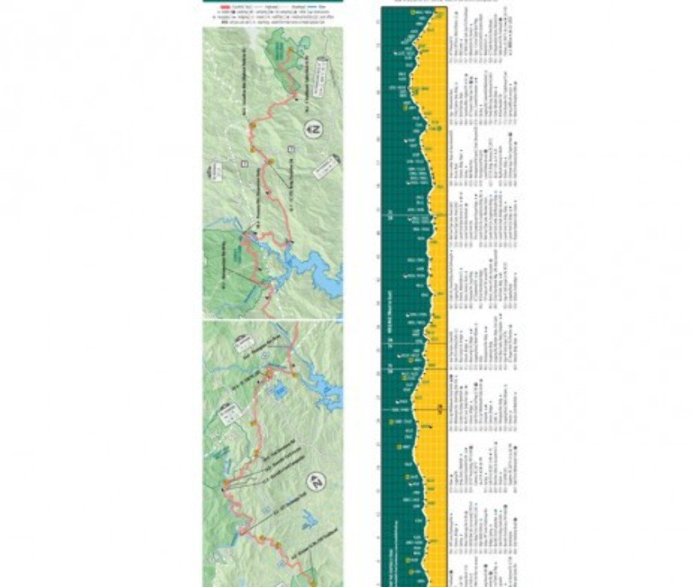 Foothills Trail Pocket Profile Map