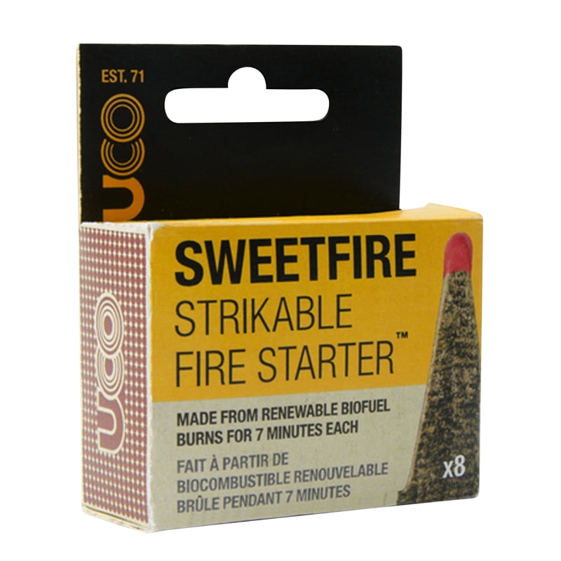 1 Pc, Uco Sweetfire Fire Starter 8 Pk (NOT STORMPROOOF VERSION)