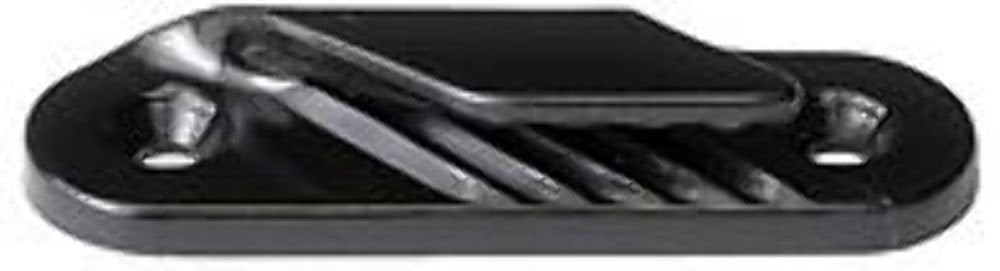 Clamcleat Fine Line Port Black IM Nylon