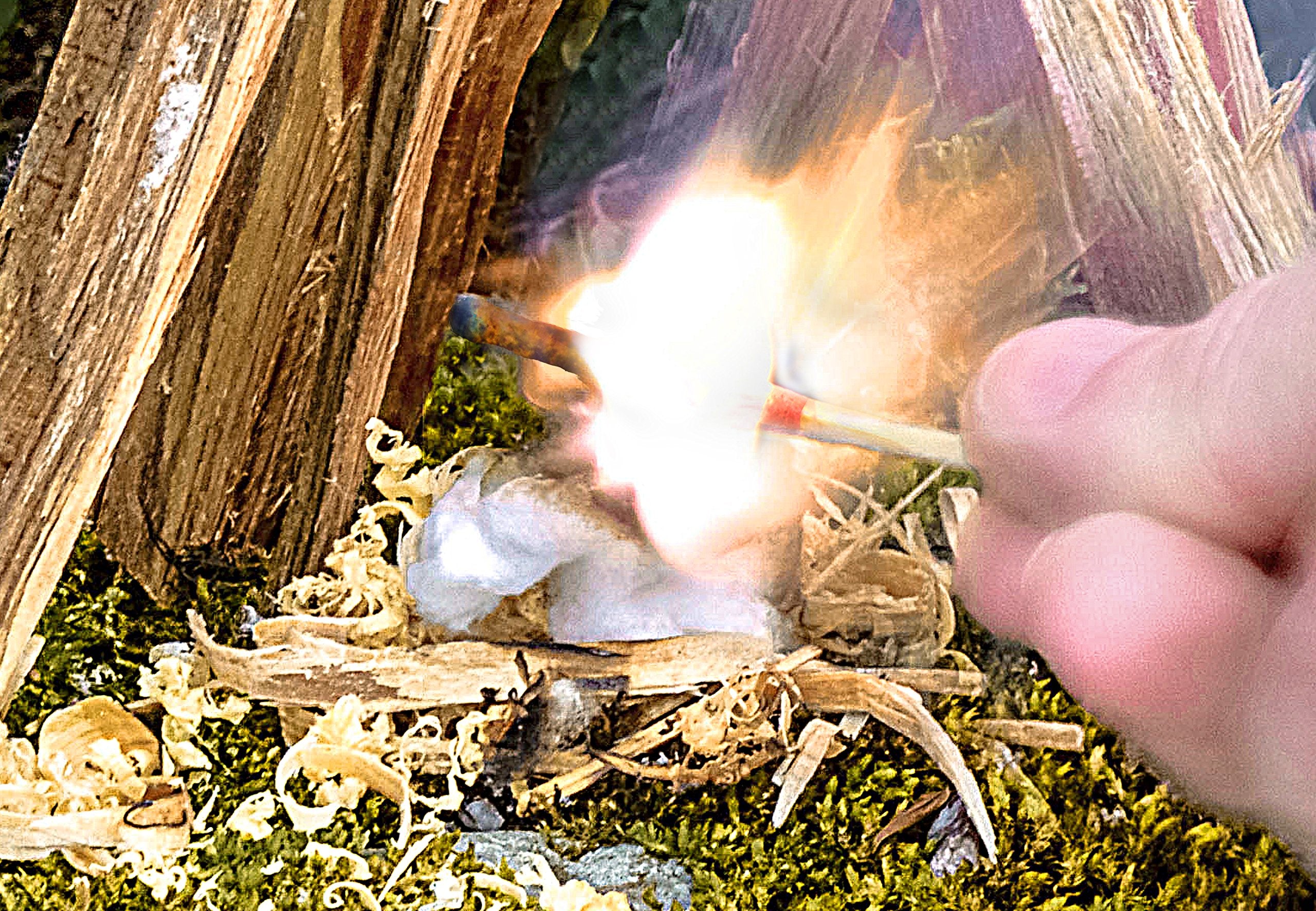 UCO Stormproof Match Kit with Waterproof Case, 25 Stormproof Matches and 3 Strikers - Yellow