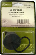 Sealect Designs K520118-1 #8 Tapered Scupper Plug Fits 1-5/16" To 1-5/8" Hole