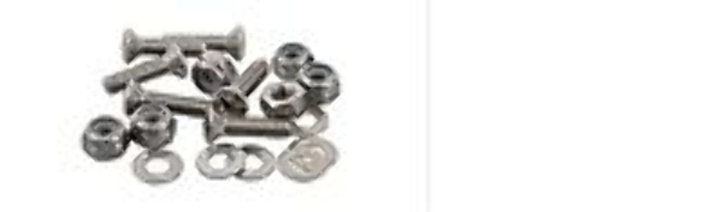 Sea-Lect Designs Oval Head with Lock nuts 6 pack 1/2" #10-32
