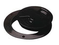 Sealect Designs Deck Plate 6 inch Quarter Turn - Black