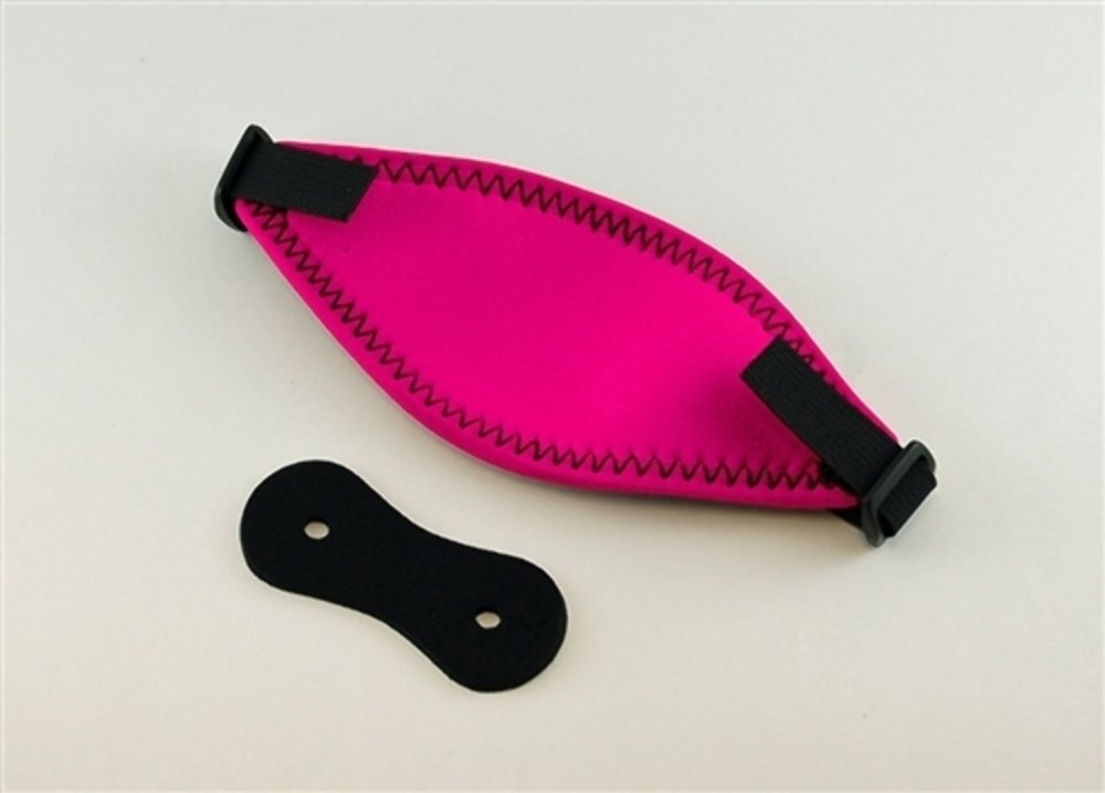 Pink Mask Strap with Free Snorkel Keeper