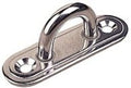 Small Oblong Eye Plate 1/2" x 5/8"