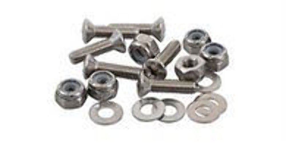 Sea-Lect Designs Pan Head with Locknuts – 6 pack 1" x #8-32