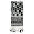 Rothco Shemagh Tactical Desert Scarf Black and White