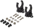 Folding Paddle Clip Kit 1-1/8" Black Nylon