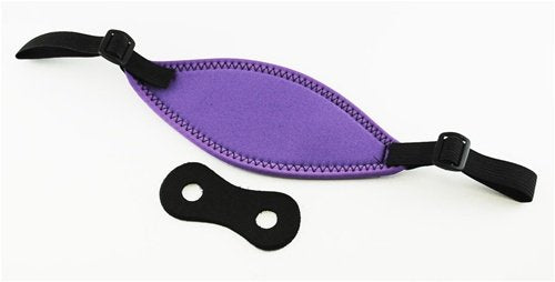 Blue SCUBA & Snorkel Mask Strap with Free Snorkel Keeper - Blue