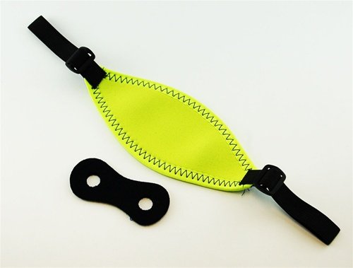 Blue SCUBA & Snorkel Mask Strap with Free Snorkel Keeper - Blue