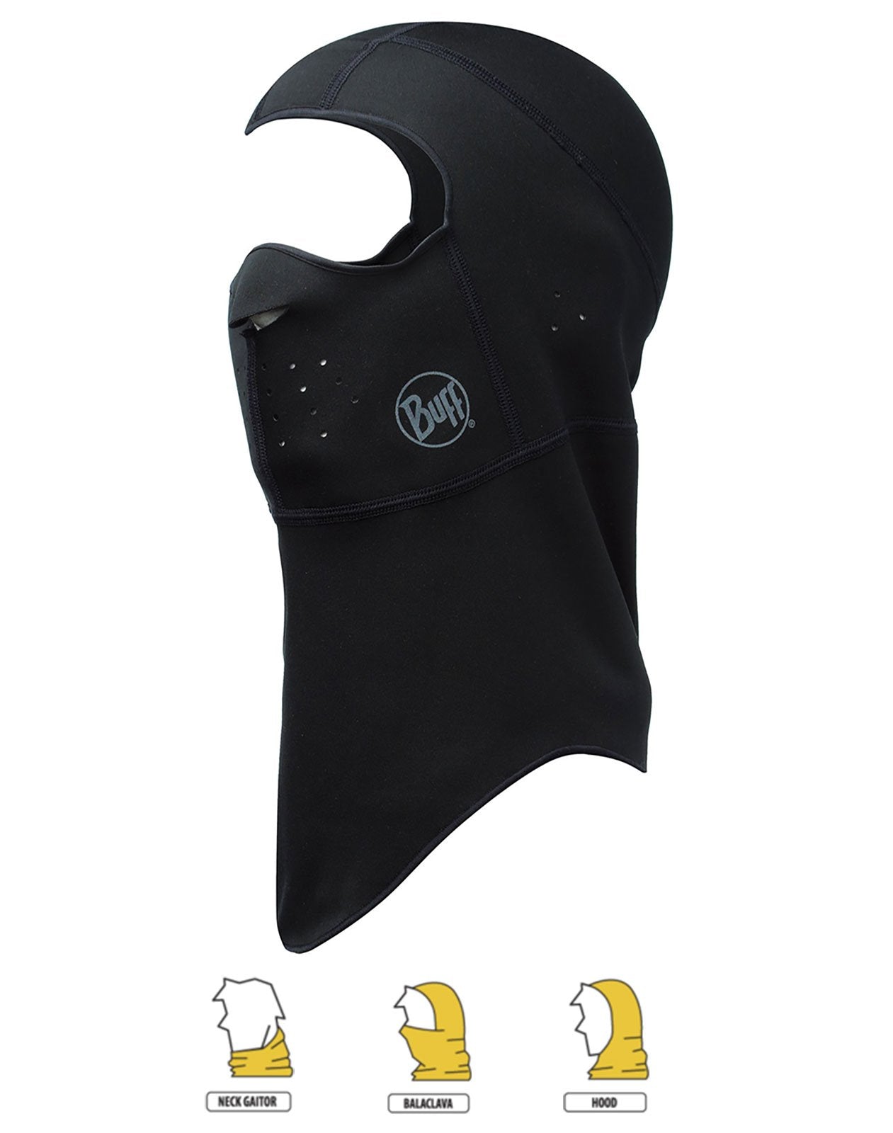 Balaclava Pro Buff - Black S/M