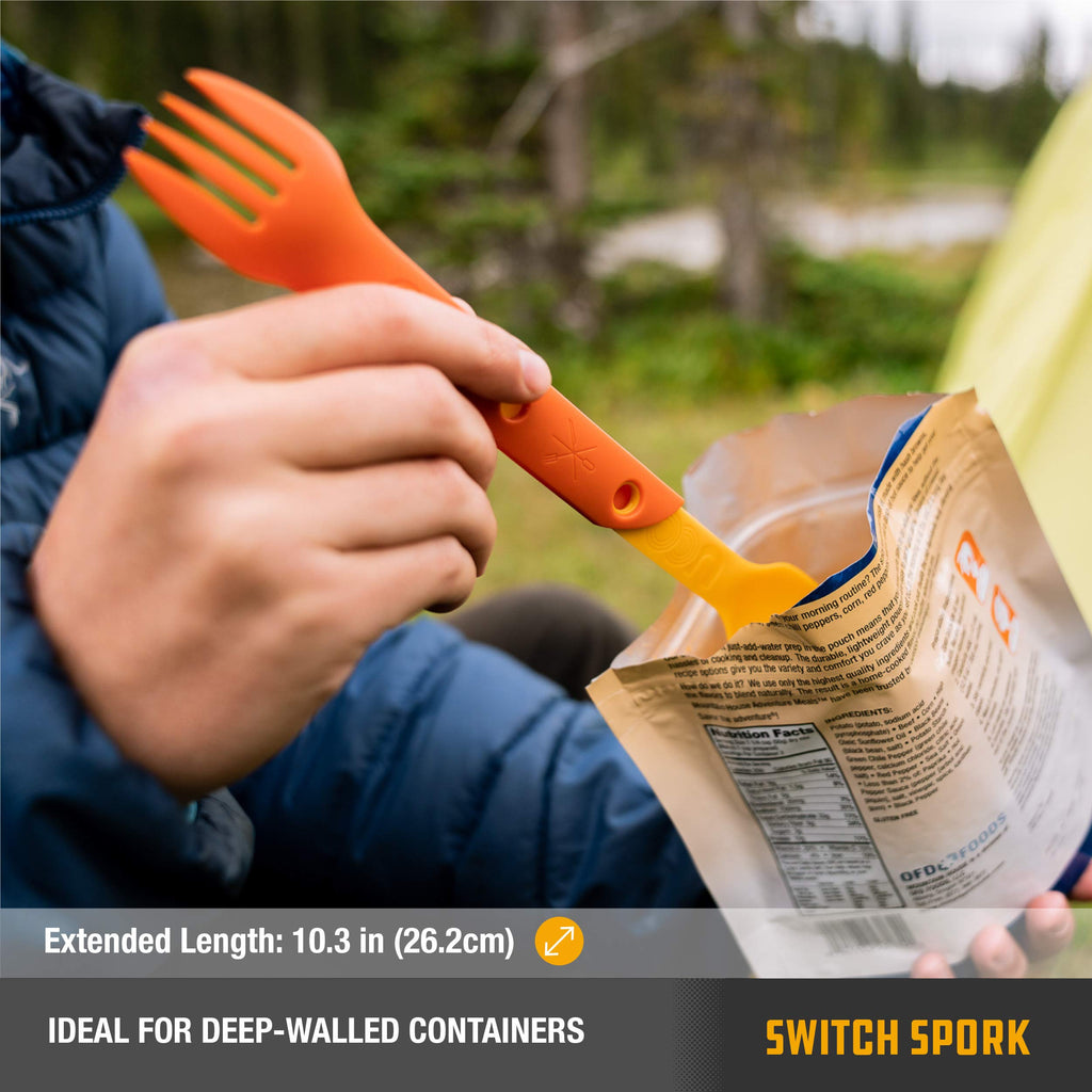 UCO Switch Spork Utensil Set - Camp Green